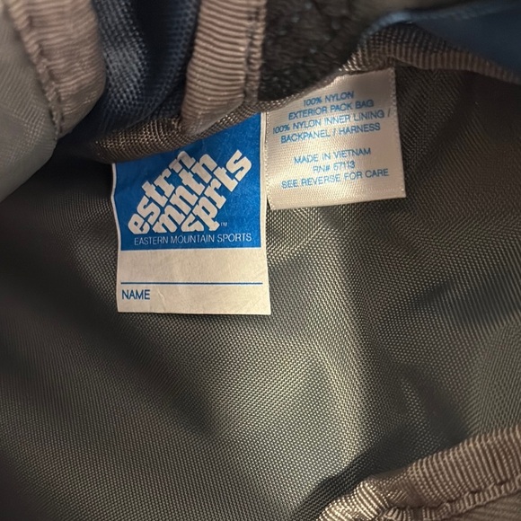 EMS Blue & Gray Nylon Skytop Waist/Shoulder Pack. - Picture 9 of 12